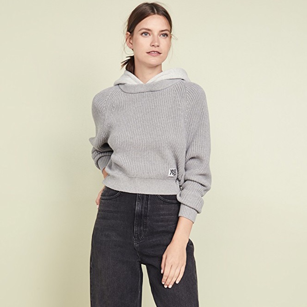Alexander Wang utility hoodie sweater